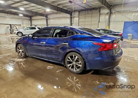 2018 Nissan Maxima 3.5S z USA, uszkodzony, nr VIN 1N4AA6AP9JC383572
